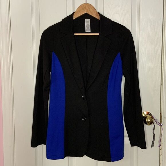 Colour Block Blazer Jacket - Picture 7 of 10